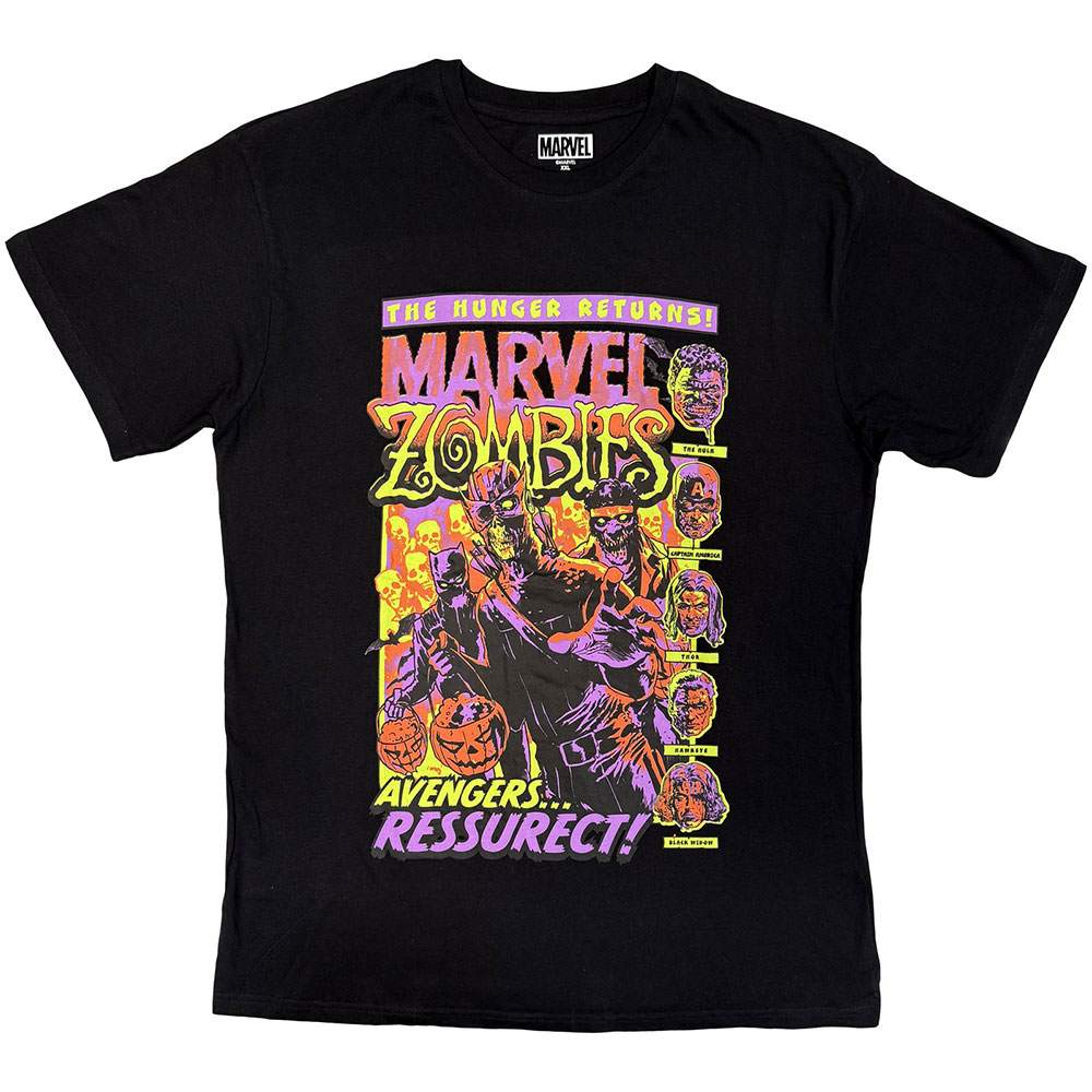 Marvel - Avengers Resurrect Herren TShirt - Schwarz